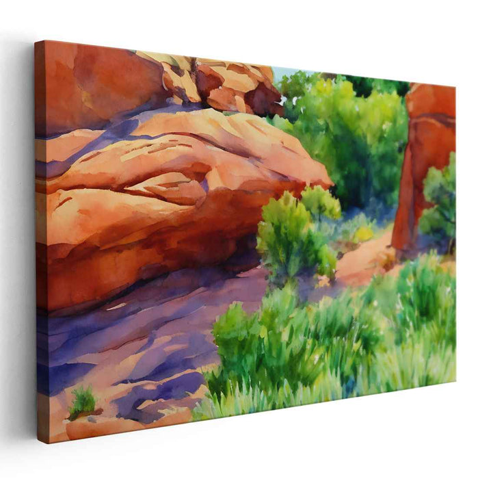 Watercolor Arches National Park #120