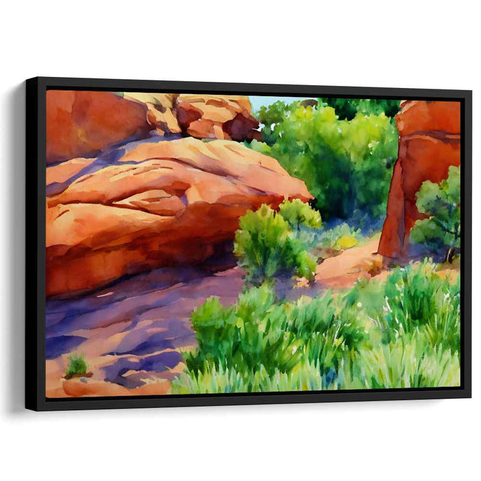 Watercolor Arches National Park #120