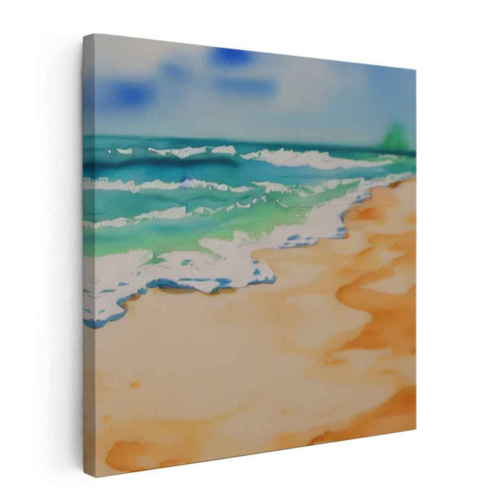 Watercolor Beach #004