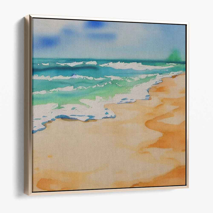 Watercolor Beach #004