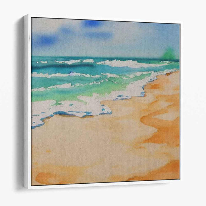 Watercolor Beach #004