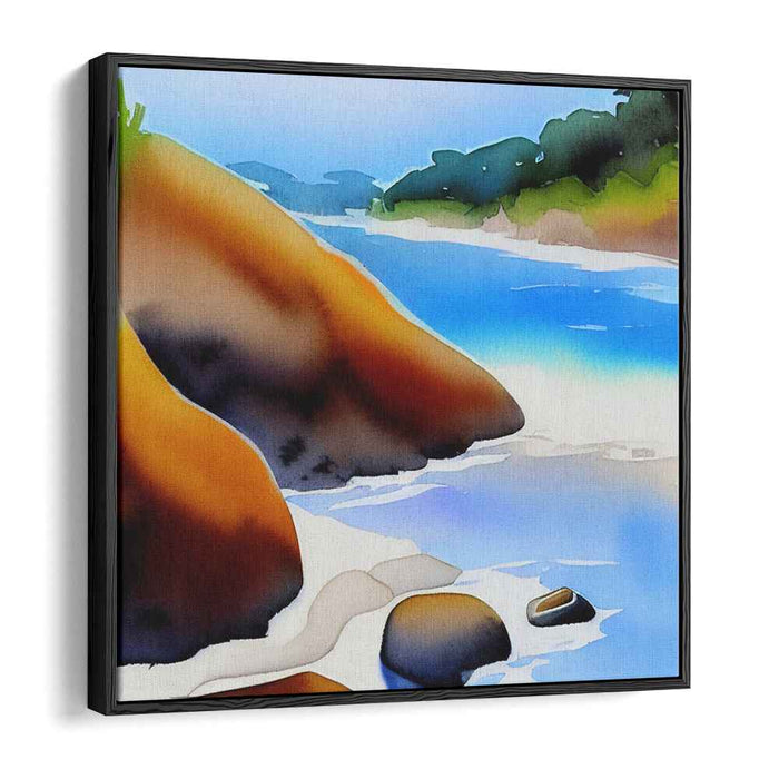 Watercolor Beach #012