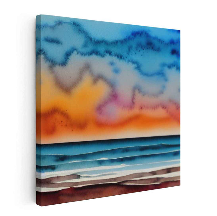 Watercolor Beach #014