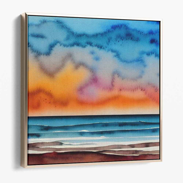 Watercolor Beach #014