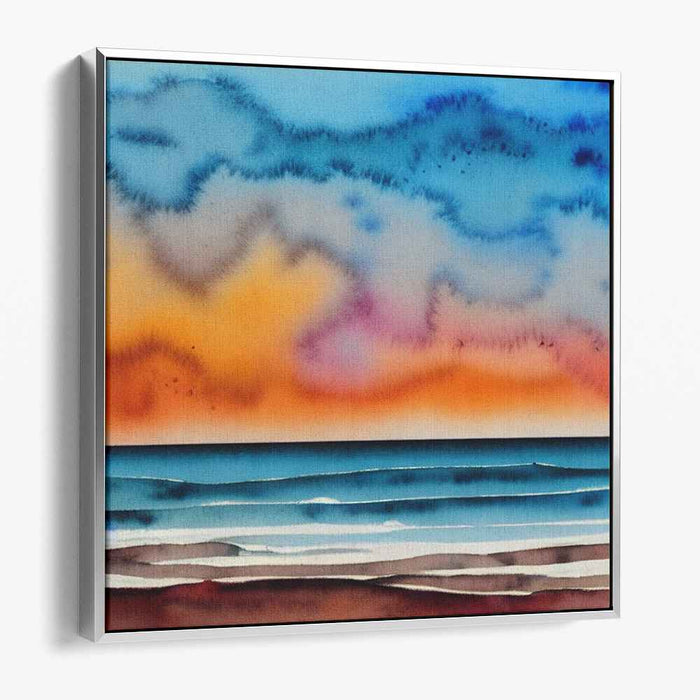 Watercolor Beach #014