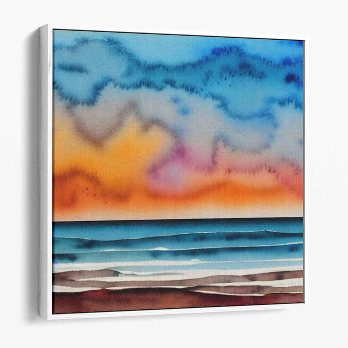 Watercolor Beach #014