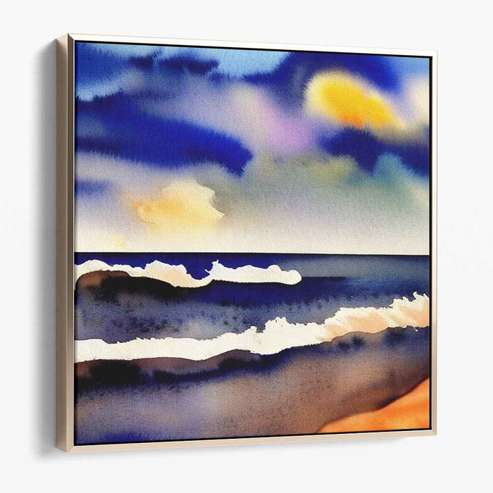 Watercolor Beach #017