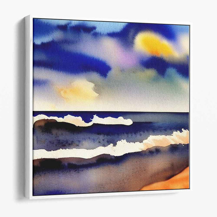 Watercolor Beach #017