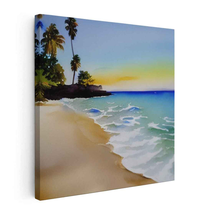 Watercolor Beach #020