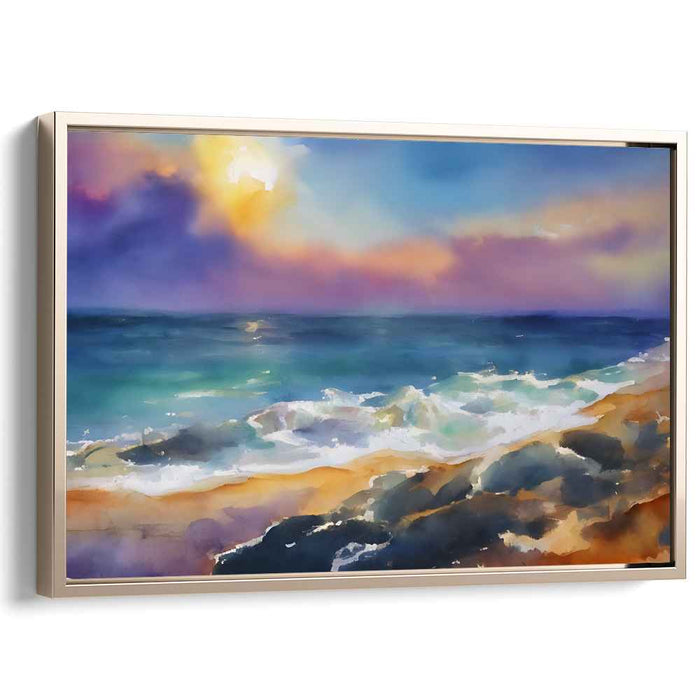 Watercolor Beach #103