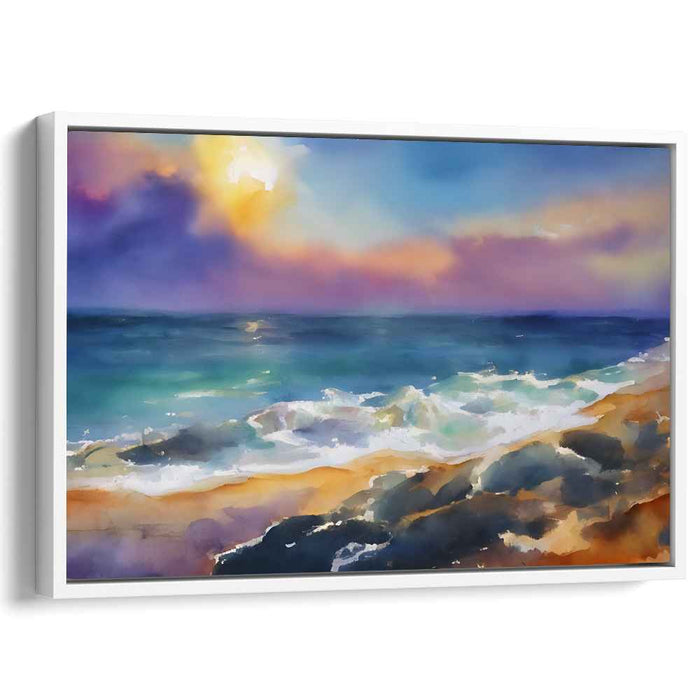 Watercolor Beach #103