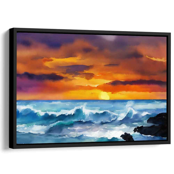 Watercolor Beach #110