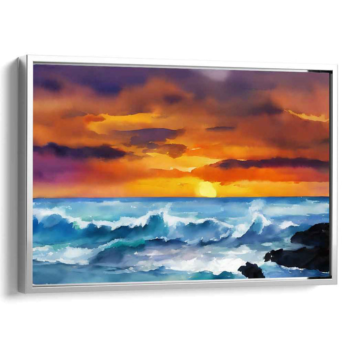 Watercolor Beach #110