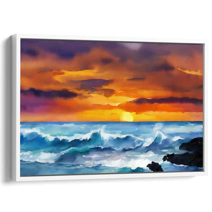 Watercolor Beach #110