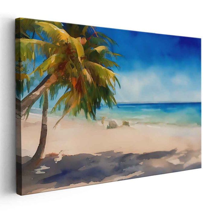 Watercolor Beach #113