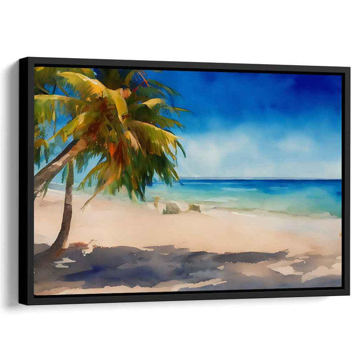 Watercolor Beach #113