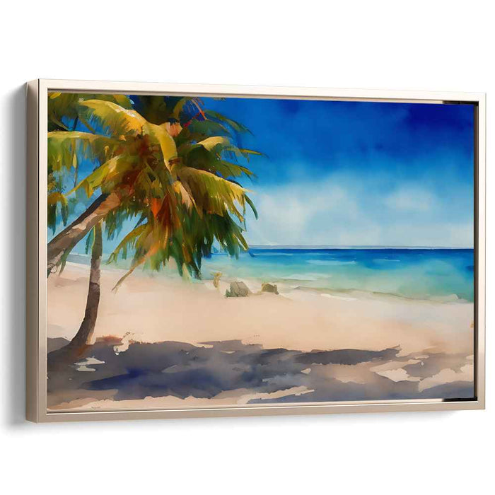 Watercolor Beach #113