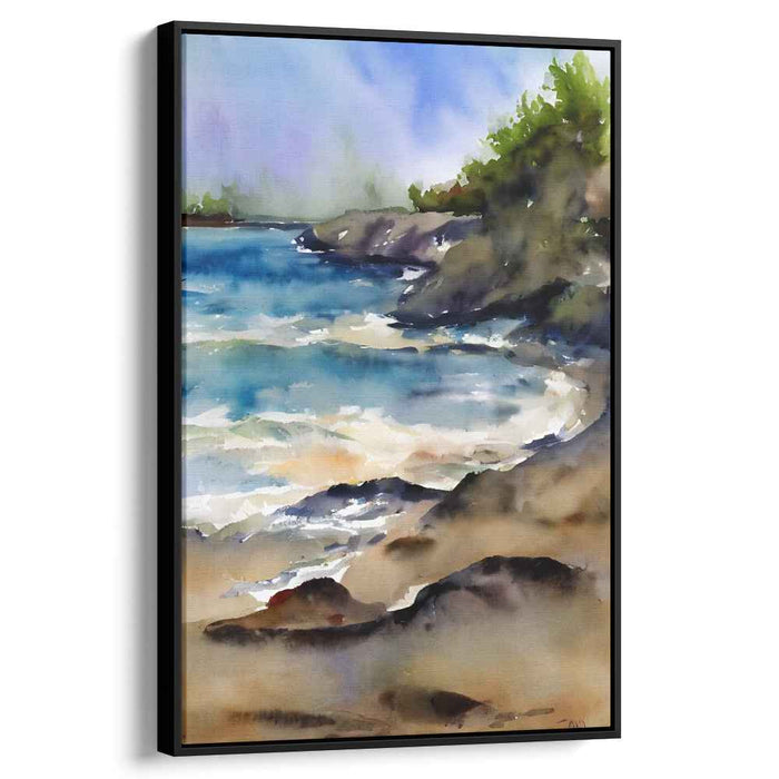 Watercolor Beach #202