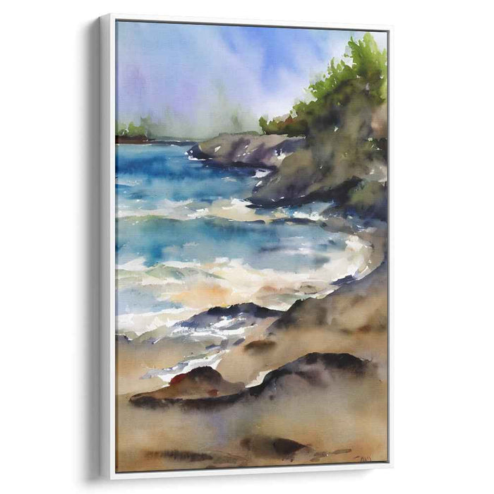 Watercolor Beach #202