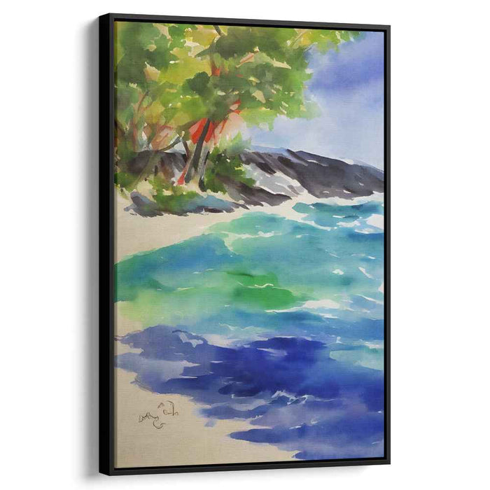 Watercolor Beach #204