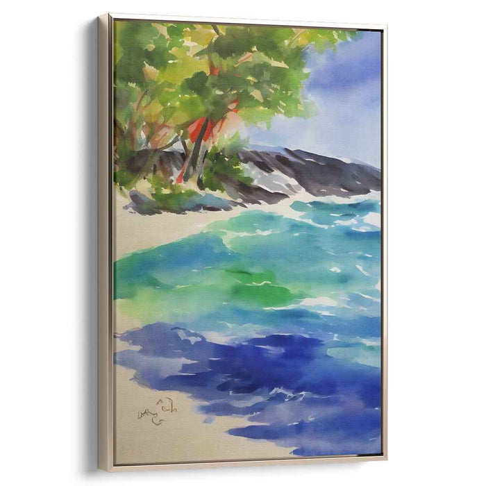 Watercolor Beach #204