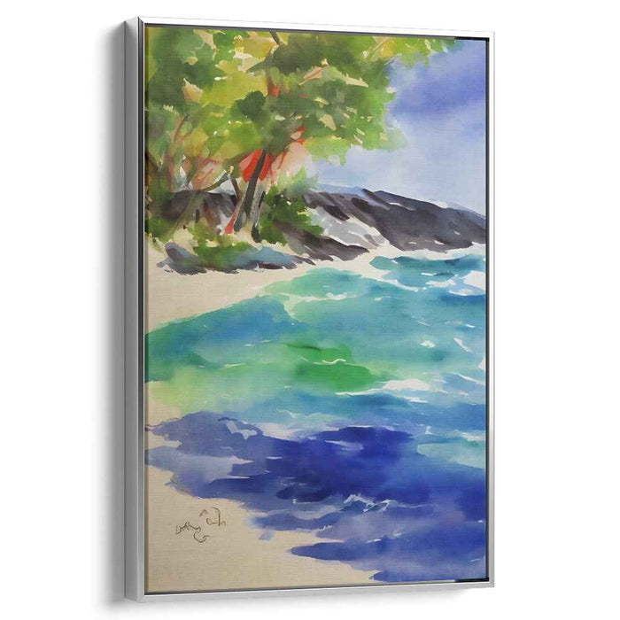 Watercolor Beach #204