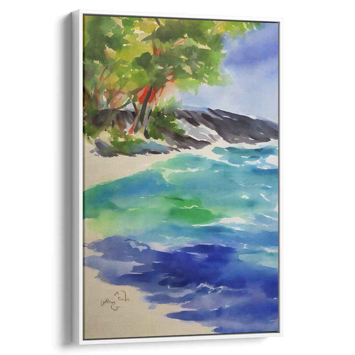 Watercolor Beach #204