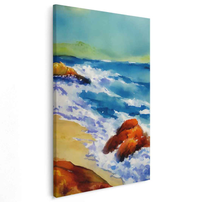 Watercolor Beach #206