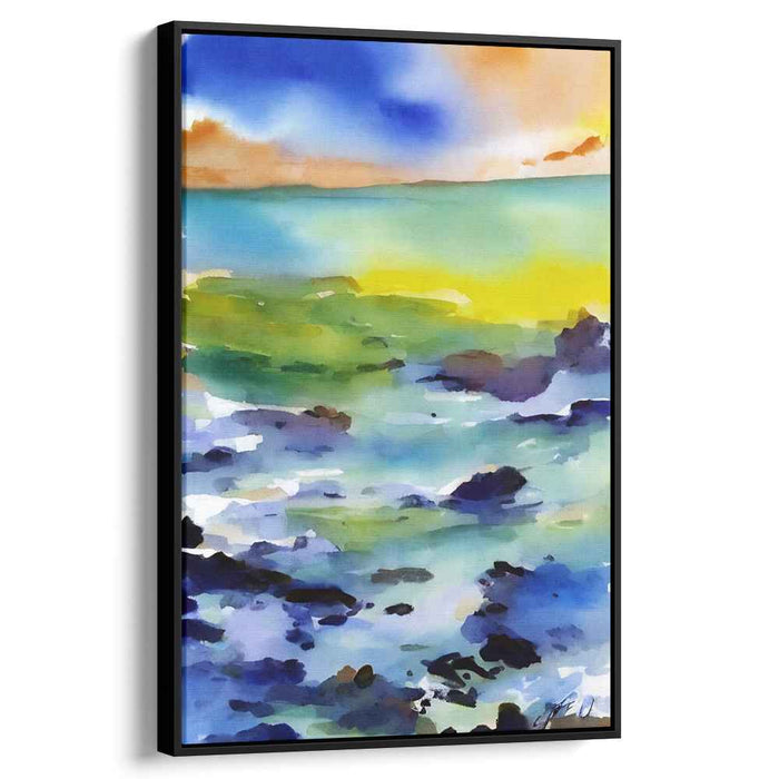 Watercolor Beach #208