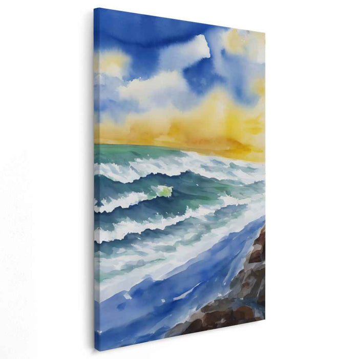 Watercolor Beach #212