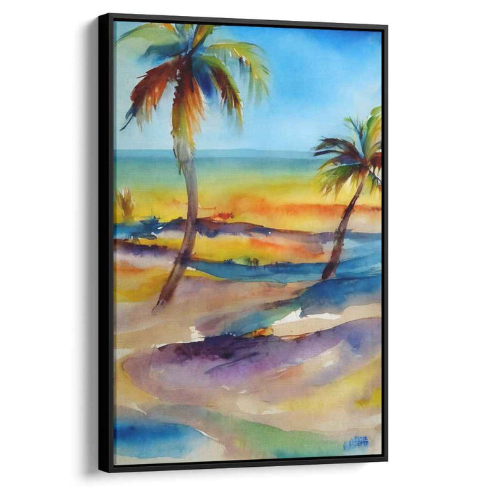 Watercolor Beach #214