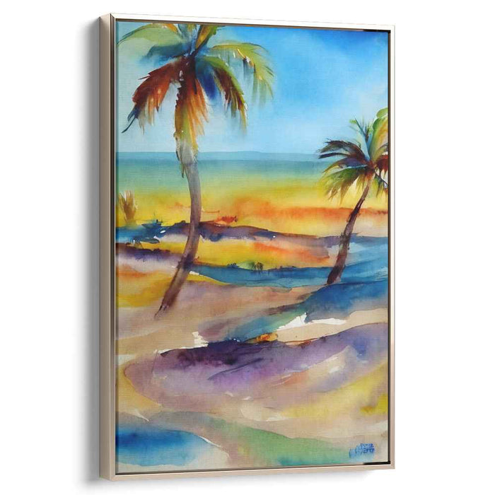 Watercolor Beach #214