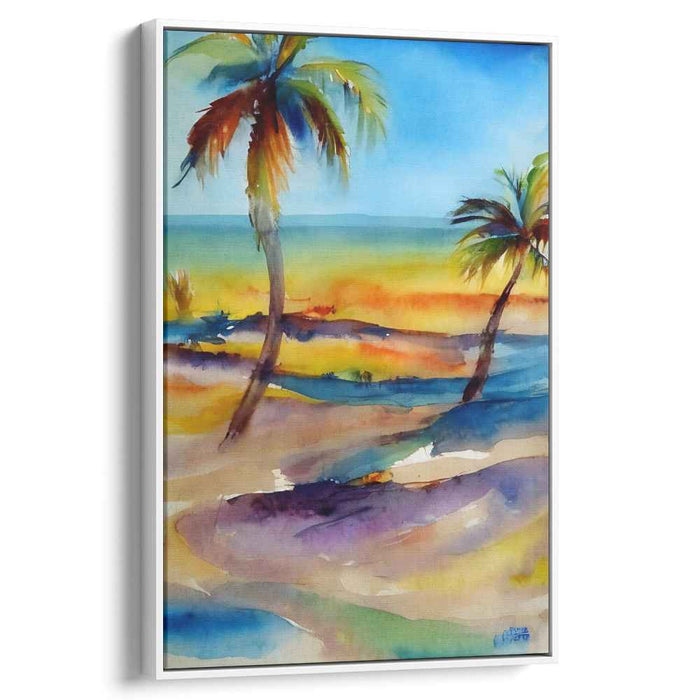 Watercolor Beach #214