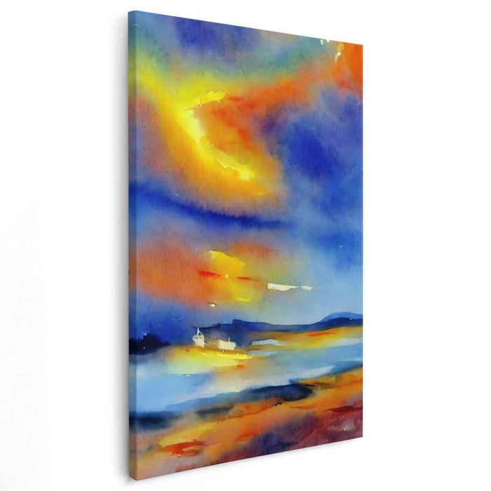 Watercolor Beach #215