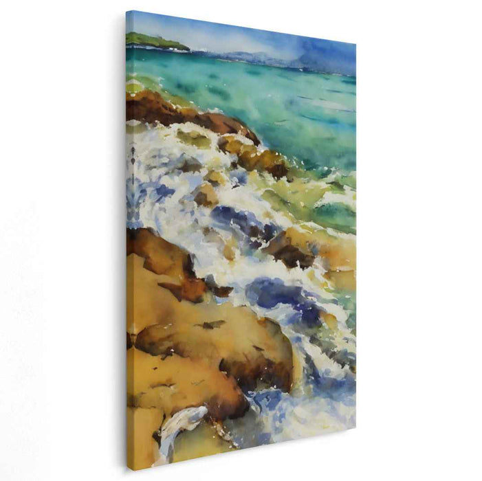 Watercolor Beach #221