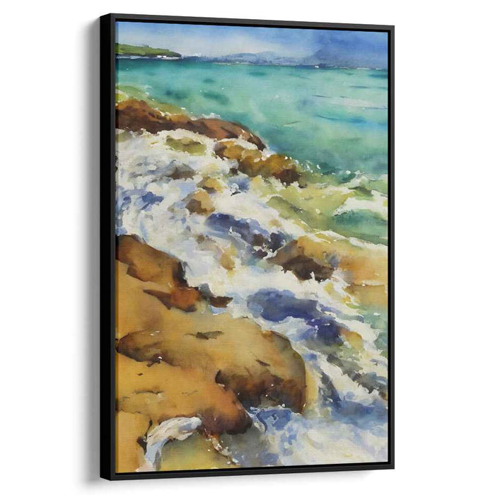 Watercolor Beach #221