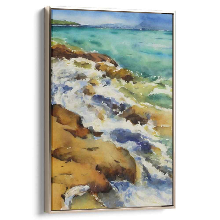 Watercolor Beach #221