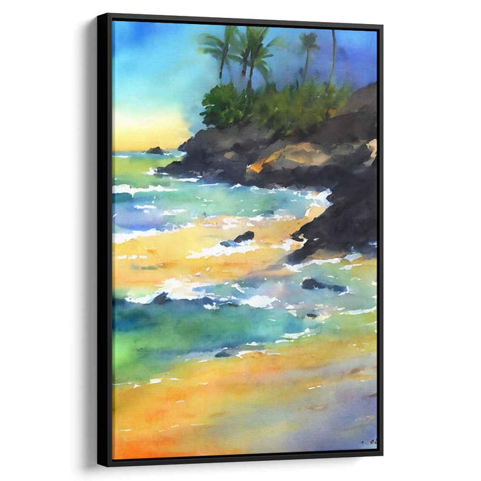 Watercolor Beach #222