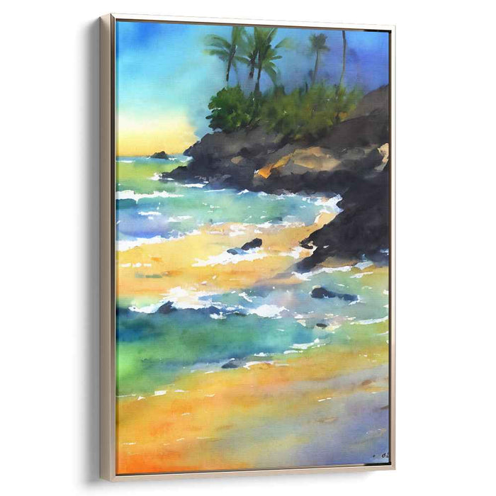 Watercolor Beach #222