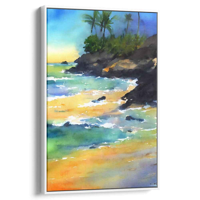 Watercolor Beach #222