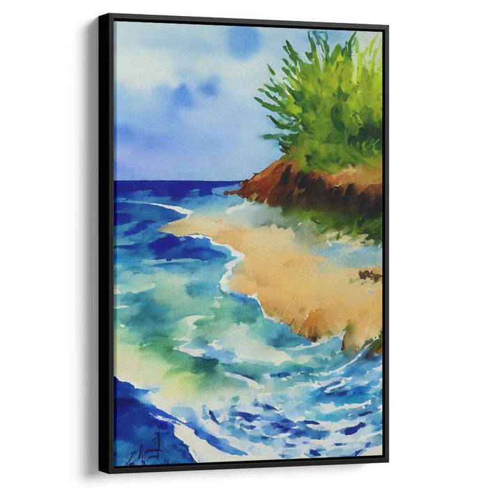 Watercolor Beach #223