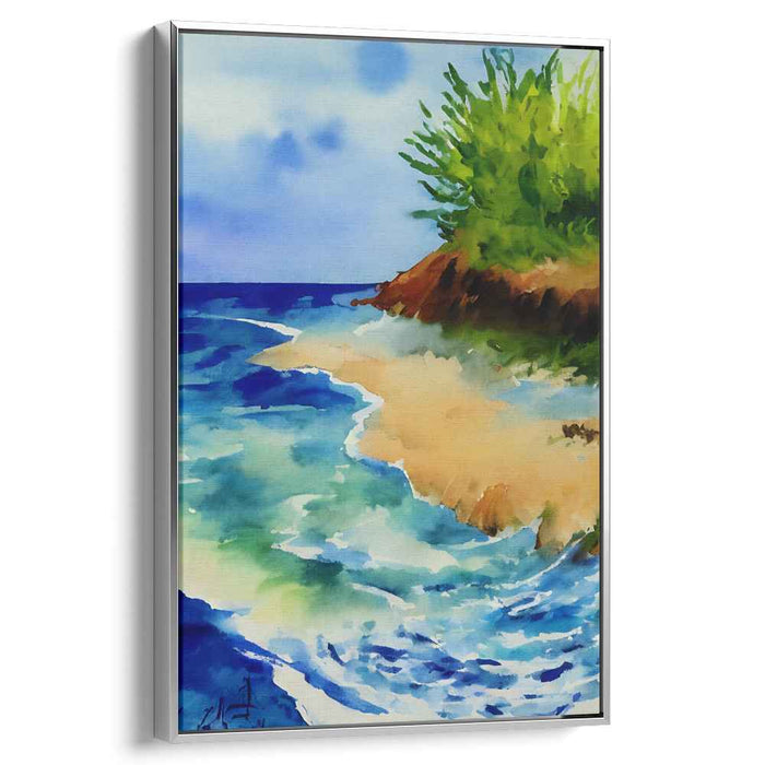 Watercolor Beach #223