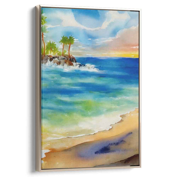Watercolor Beach #226