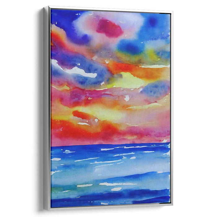 Ripples Of Imagination: Watercolor Dreamscapes Canvas Art