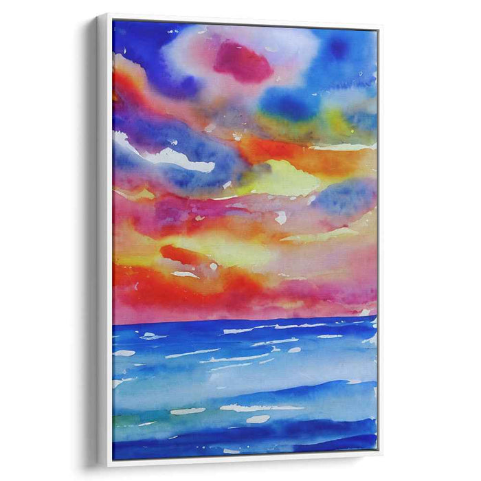 Ripples Of Imagination: Watercolor Dreamscapes Canvas Art
