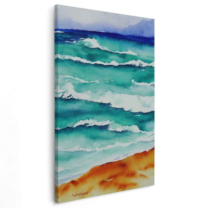 Watercolor Beach #236