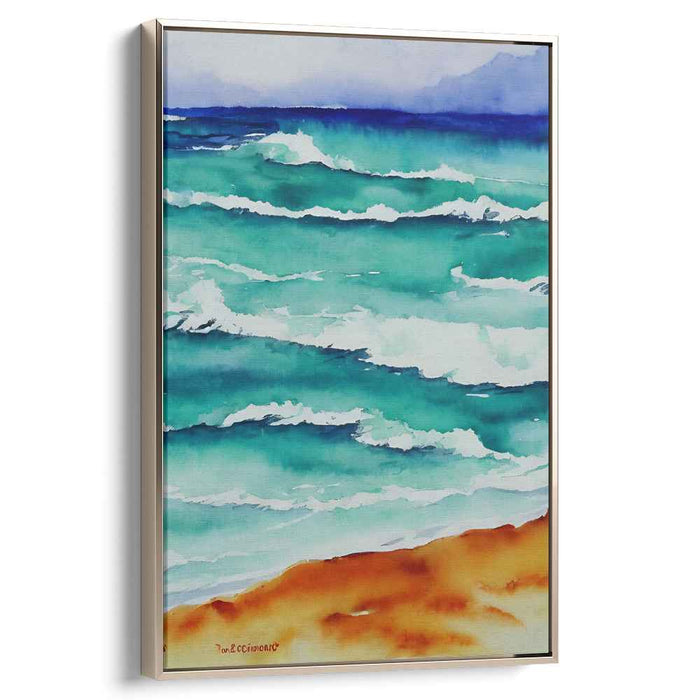 Watercolor Beach #236