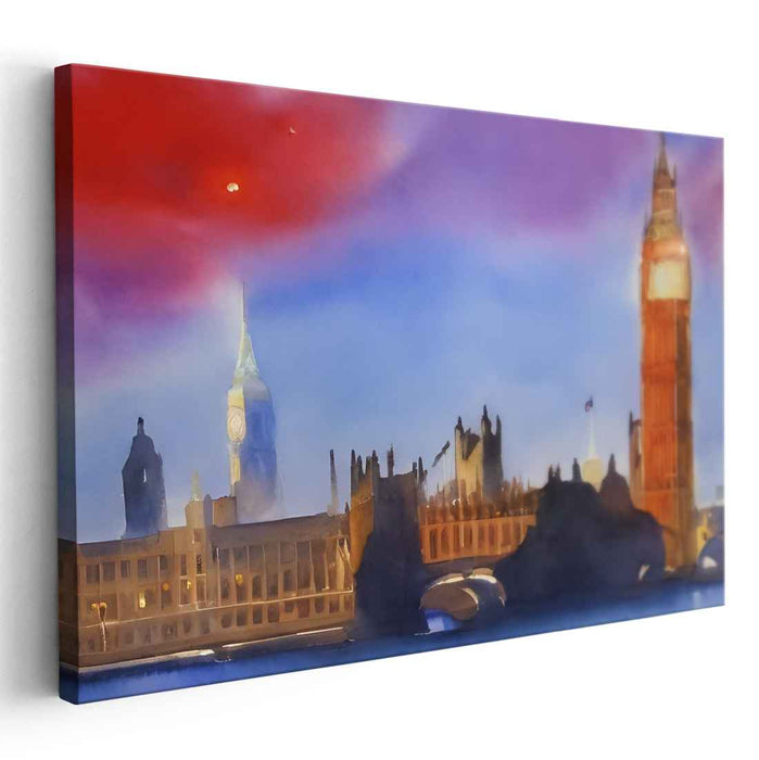 Watercolor Big Ben #104