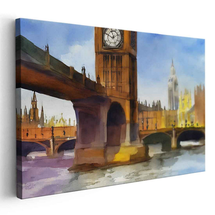 Watercolor Big Ben #109