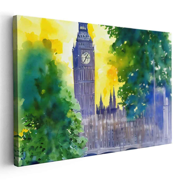 Watercolor Big Ben #118